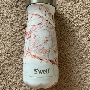 S’well pink marble 16oz insulated cup